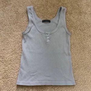 Brandy Melville light blue tank